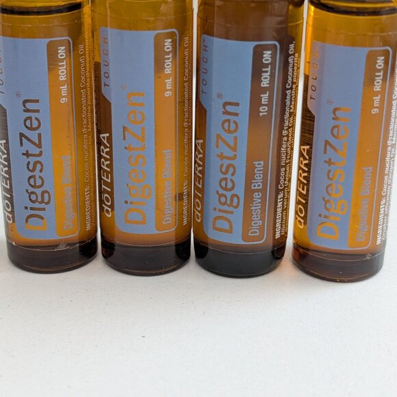 doTERRA DigestZen Roll On Essential Oil 9 ml EXP 2021 Lot of 4 Some Sealed - Picture 3 of 5